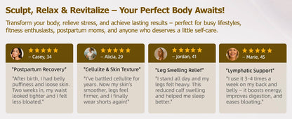 Electric Handheld Massager with Heat & Vibration
