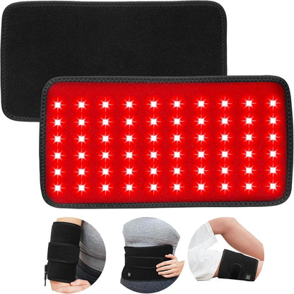 Portable red light therapy belt for convenient home use