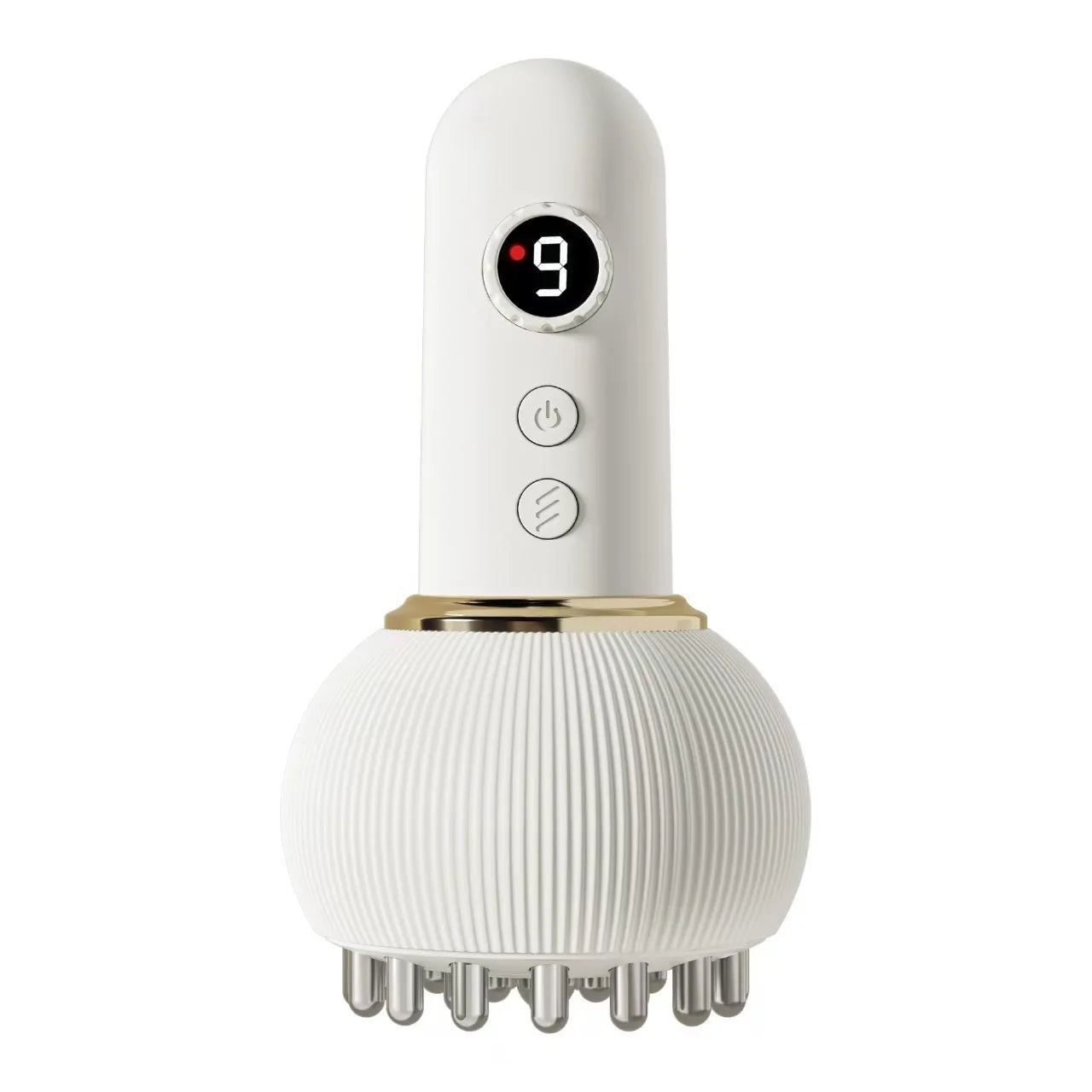 Red light massager designed for targeted body areas