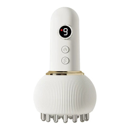 Red light massager designed for targeted body areas