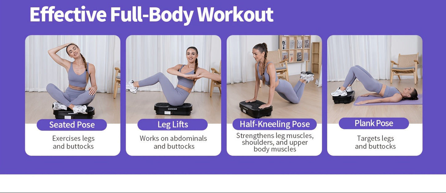 Vibration Plate Exercise Machine