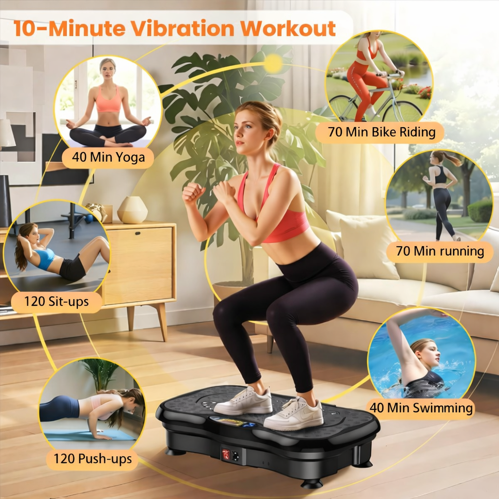 Vibration Plate Exercise Machine